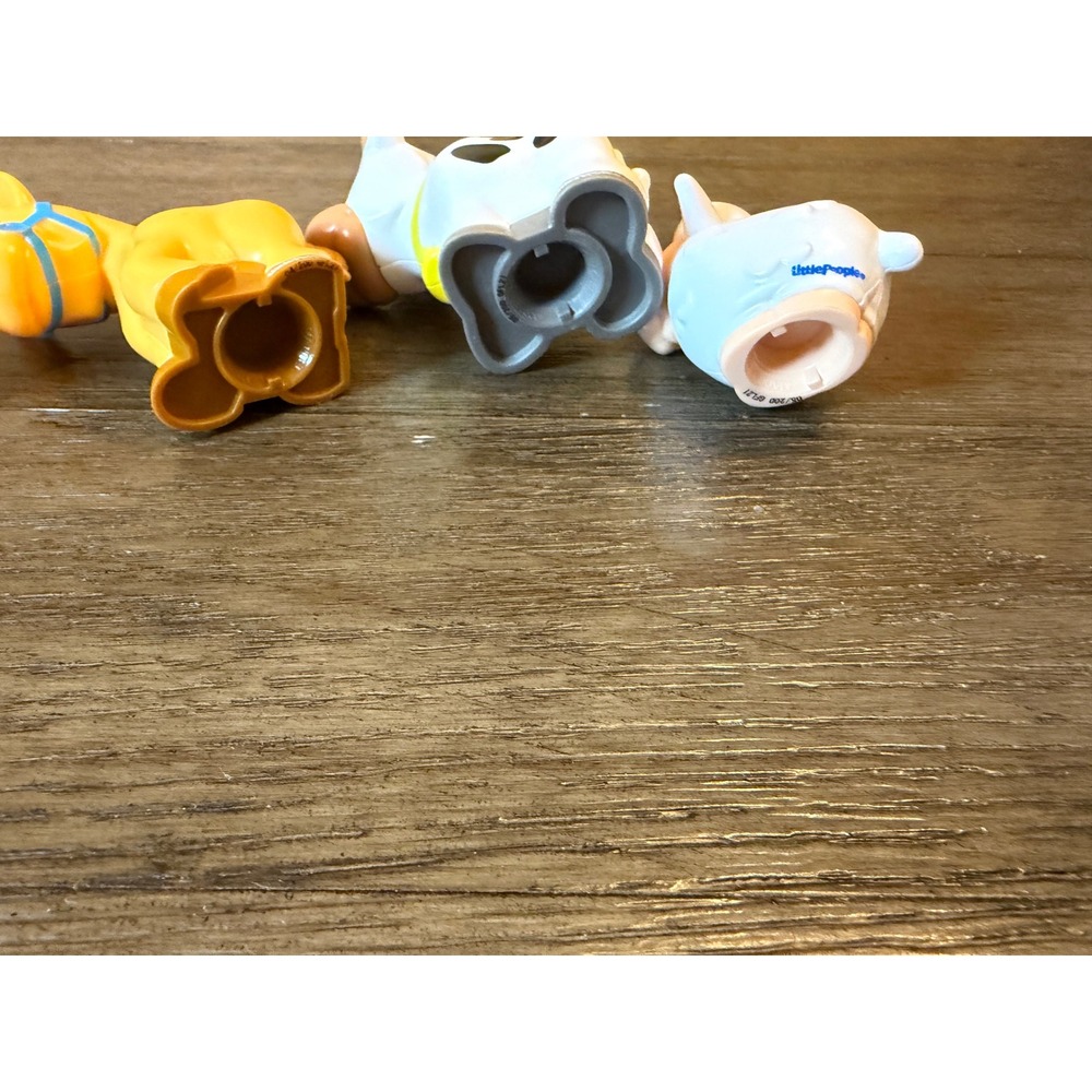 Fisher Price Little People Farm Animals Toddler OS 4pc Set Cow Pig Horse Sheep - Picture 7 of 8